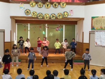 ②４歳児ダンスとなわとび